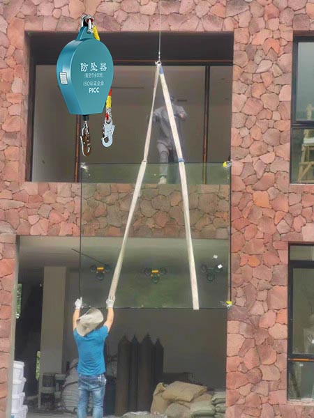 重型防墜器、吊裝帶用于高層